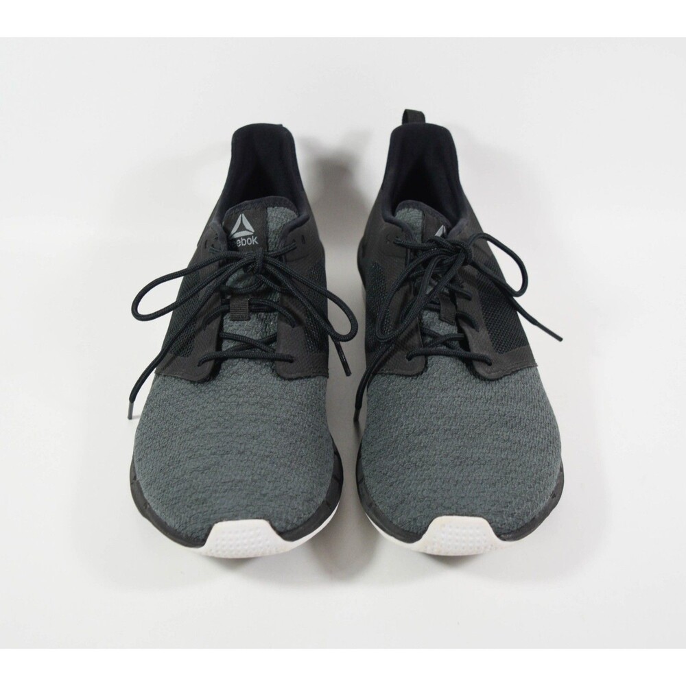 Men's Reebok CN6232 Print Run 3.0 Gray Lace Up Sneakers Running Shoes Sz 12 - Picture 3 of 8